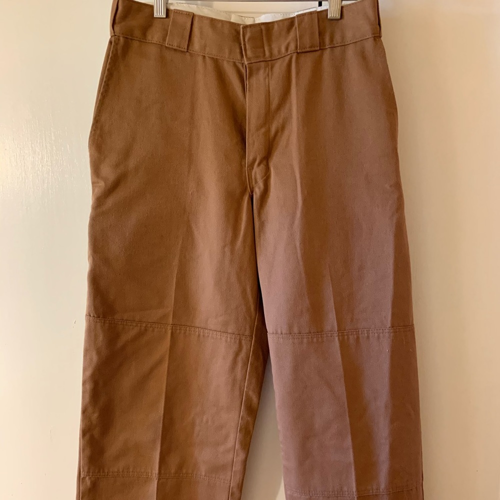 Wide leg double fronted knee Dickies work pants